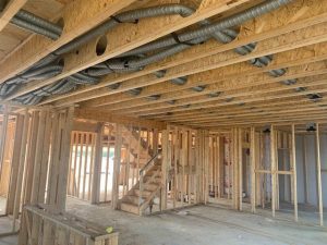 Duct bundles through precut I-Joists