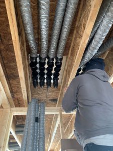 Downflow ductboard manifold