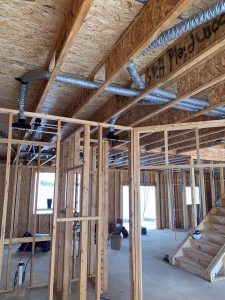 Duct runs in I-Joists