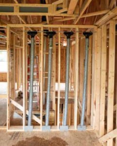 High sidewall boots and duct risers