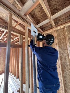 Measuring the airflow of a Rheia Diffuser