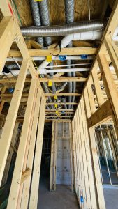 Open web truss duct runs