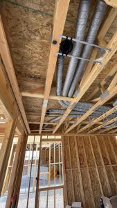 Open web truss duct runs