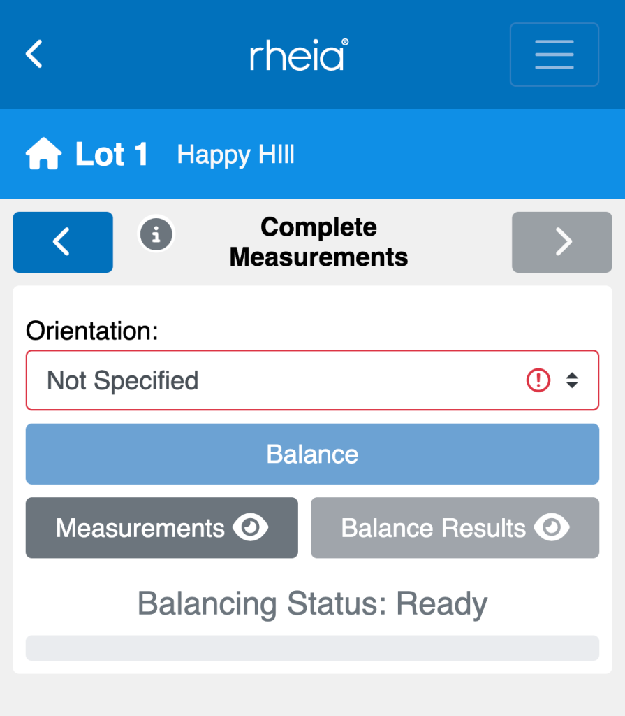 verify dev balance orientation unset