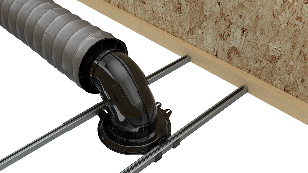 boot ceiling assembly two elbows web