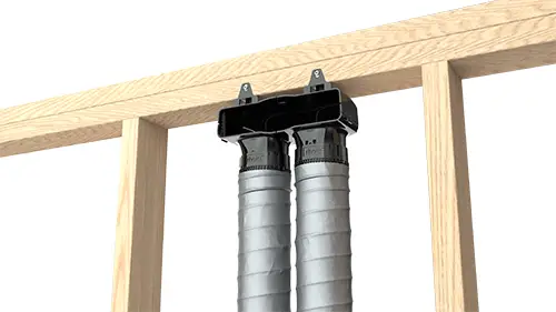 boot sidewall double assembled toframing